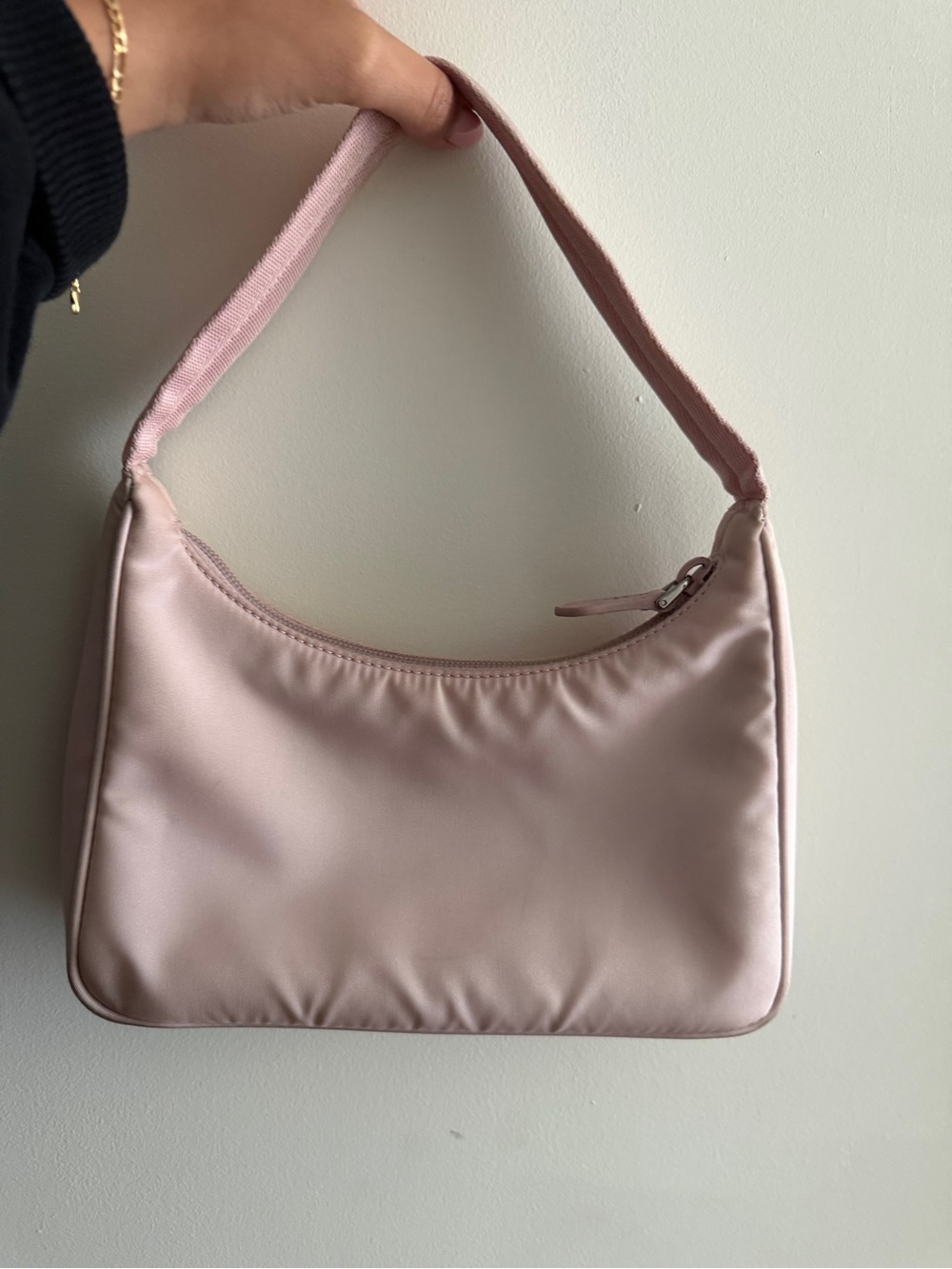Prada 2000 re-edition Shoulder Bag Baby Pink - Picture 4 of 7
